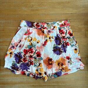 Women’s Floral Soft Shorts